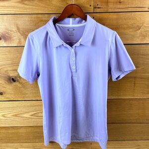 Purple Lavender Oakley Golf Shirt Women’s L